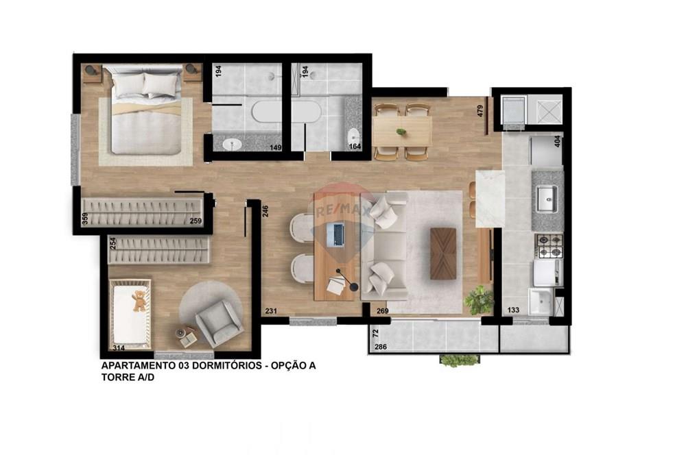 Apartamento - Venda - Porto Alegre , Rio Grande do Sul - 4.2 - 03 DORMITORIOS OPÇÃO A TORRE AD (1)_page-0001.jpg - 612491035-20