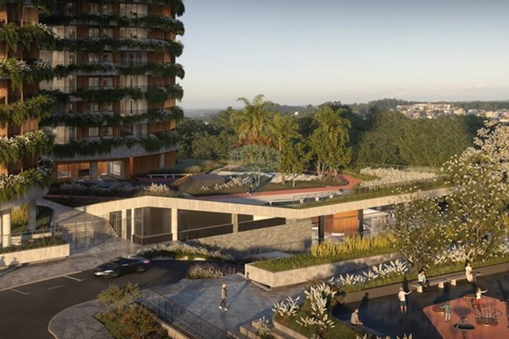 Apartamento - Venda - Bento Gonçalves , Rio Grande do Sul - Vista do Garden, com Office a direita, rua Frank Zietolie e jardins do Residences Club ao fundo.jpg - Fachada - 610331002-420