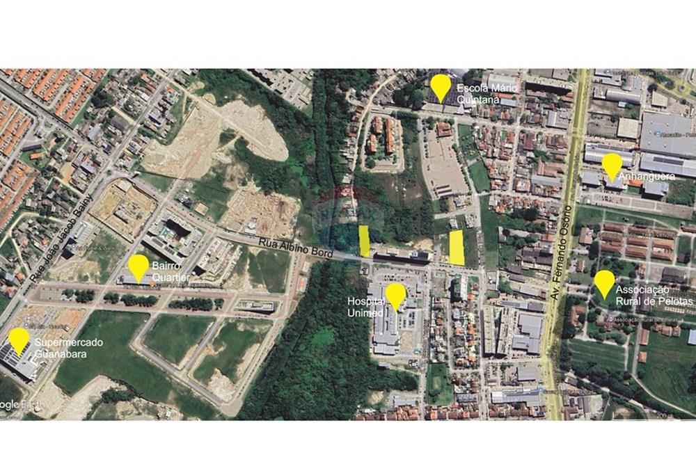 Terreno - Venda - Pelotas , Rio Grande do Sul - mapa pontos.jpg - 610211001-123