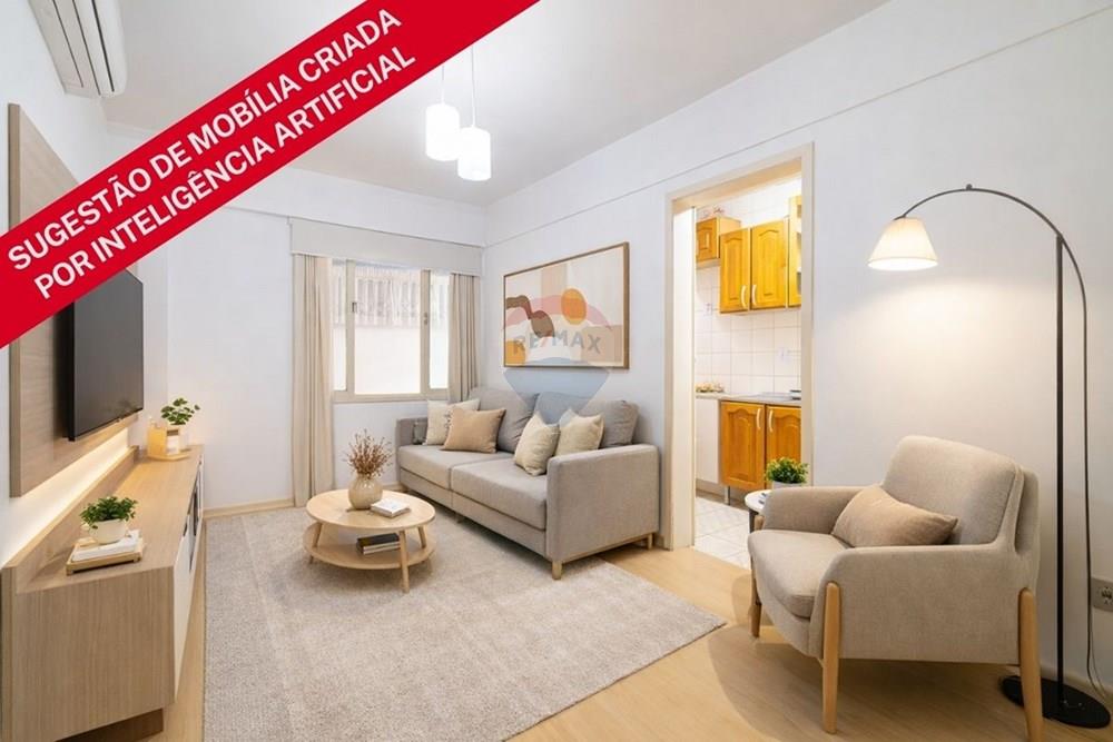 Apartamento - Venda - Cachoeirinha , Rio Grande do Sul - sugestão de mobília criada por inteligência artificial (1).jpg - 610141022-48