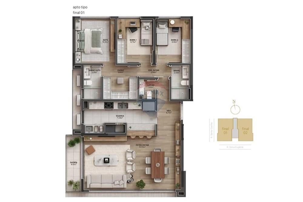 Apartamento - Venda - Porto Alegre , Rio Grande do Sul - timbauva01.jpg - 610221004-34