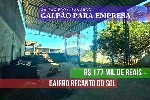 Venda-Galpão-Loeamento Recanto do Sol , Anchieta , Espírito Santo , 29.230-000-620181007-25