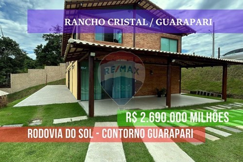 Venda-Chácara / Sítio / Fazenda-Rodovia do sol km 56 , 0  - Rancho Cristal  - Meaípe , Guarapari , Espírito Santo , 29215-899-620181024-8