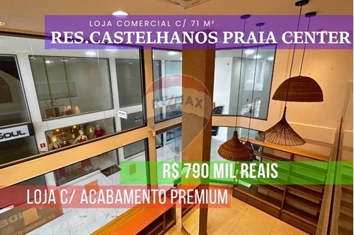 Venda-Loja-Avenida Beira Mar , 2270  - Castelhanos Praia Center  - Castelhanos , Anchieta , Espírito Santo , 29230-000-620181017-9