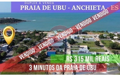 Venda-Duplex-Rua Vinte e Três , S/N  - Frente a praça  - Ubu , Anchieta , Espírito Santo , 29230000-620181017-20
