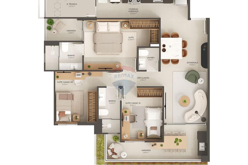 Apartamento - Venda - Vitória , Espírito Santo - COL-1A-TIPO_HR.jpg - 620221007-12