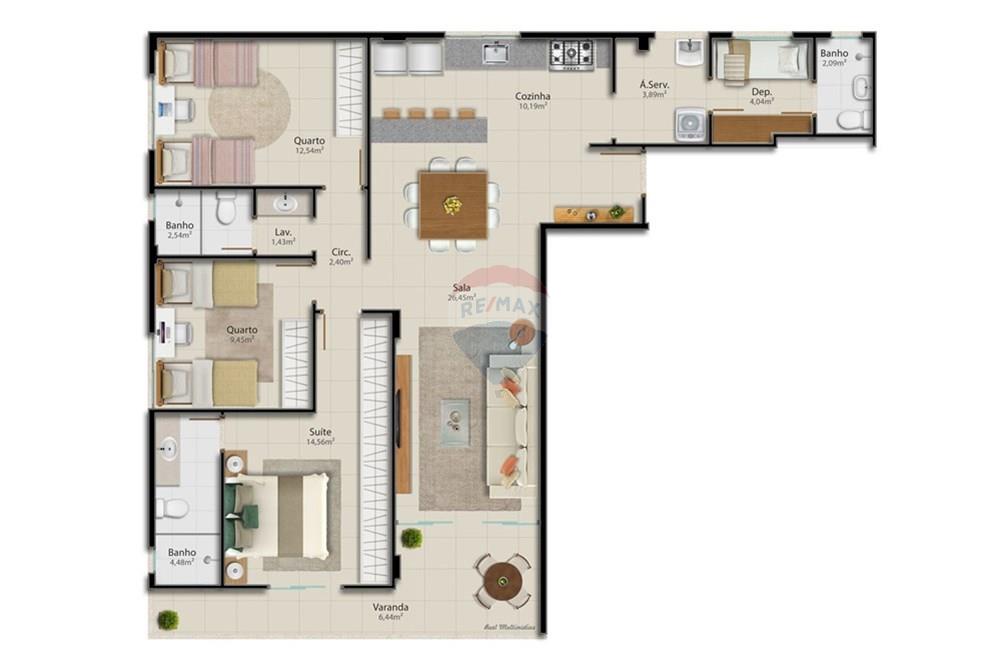Apartamento - Venda - Vitória , Espírito Santo - planta desenho.jpeg - 620221021-15