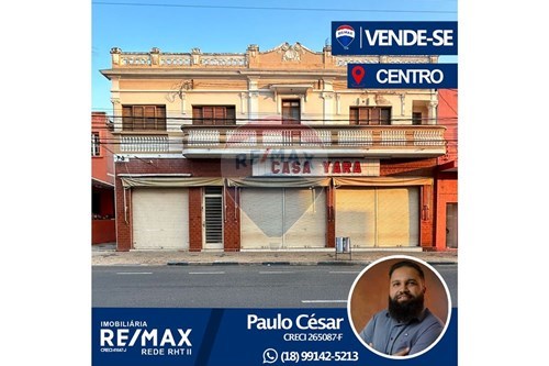 Venda-Casa-Avenida Luís Osório , 513  - Igreja matrix  - Centro , Penápolis , São Paulo , 16300013-631191007-13