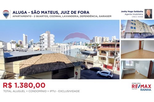 Alugar-Apartamento-Rua Padre Anchieta , 316  - Esquina com a Rua Belo Horizonte  - São Mateus , Juiz de Fora , Minas Gerais , 36016440-631411001-97