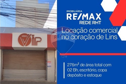 Alugar-Prédio-Centro , Lins , São Paulo , 16400030-631011014-1185