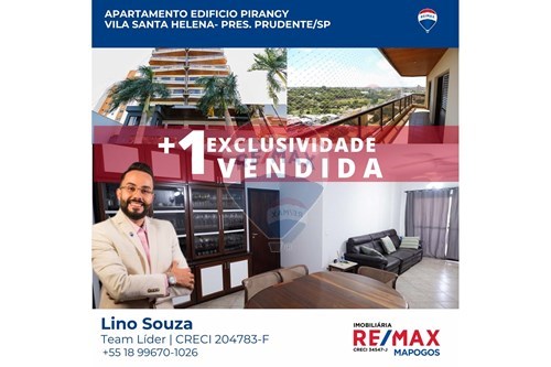 Venda-Apartamento-Rua Santa Helena , 2020  - Vila Santa Helena , Presidente Prudente , São Paulo , 19015001-630091025-129