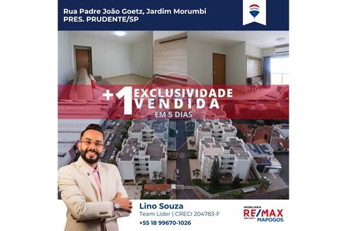 Venda-Apartamento-Rua Padre João Goetz , 1111  - Jardim Morumbi , Presidente Prudente , São Paulo , 19061460-630091025-128