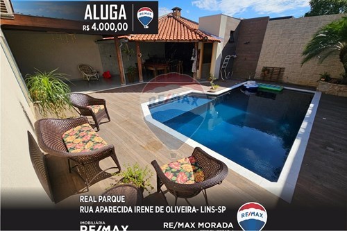 Alugar-Casa-Rua Doutor Luís García Brandão , 105  - Residencial Real Parque , Lins , São Paulo , 16402303-630511006-113