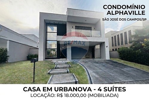 Alugar-Casa de Condomínio-Urbanova , São José dos Campos , São Paulo , 12244-044-631471026-140
