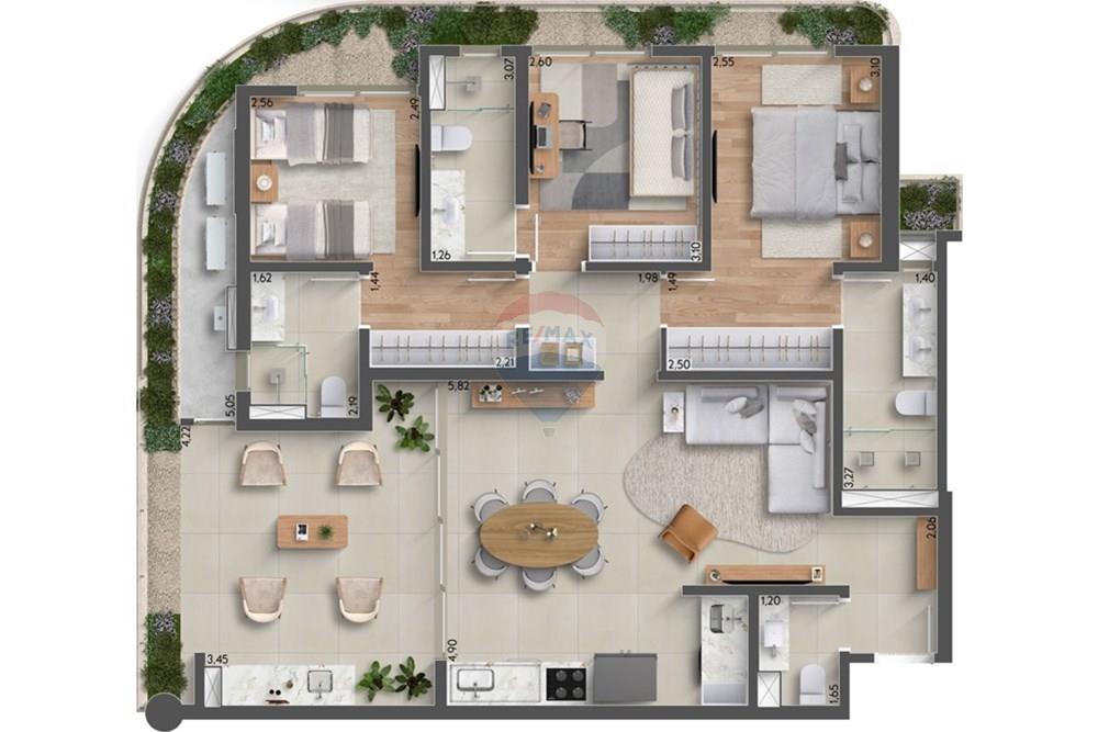 Apartamento - Venda - São José do Rio Preto , São Paulo - Planta Tipo1.2.jpeg - 631481001-29