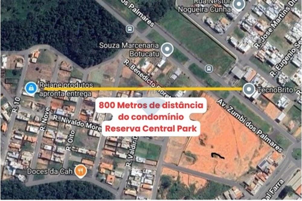 Terreno - Venda - Botucatu , São Paulo - terreno thiago mostrando distancia.jpeg - 630111087-11