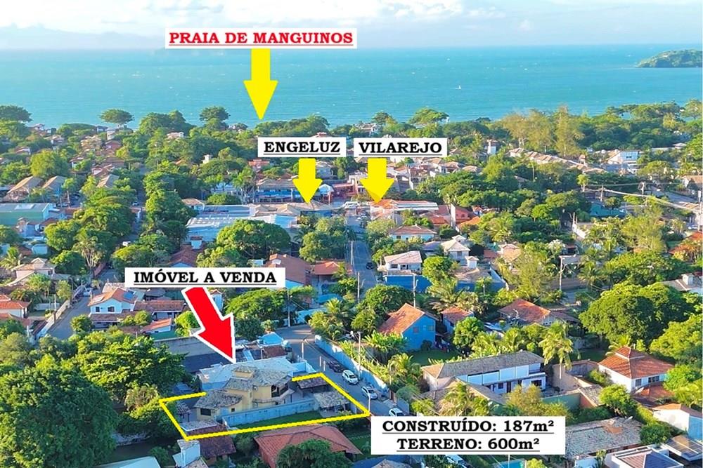Casa - Venda - Armação dos Búzios , Rio de Janeiro - Drone praia manguinhos.jpg - 630391050-28