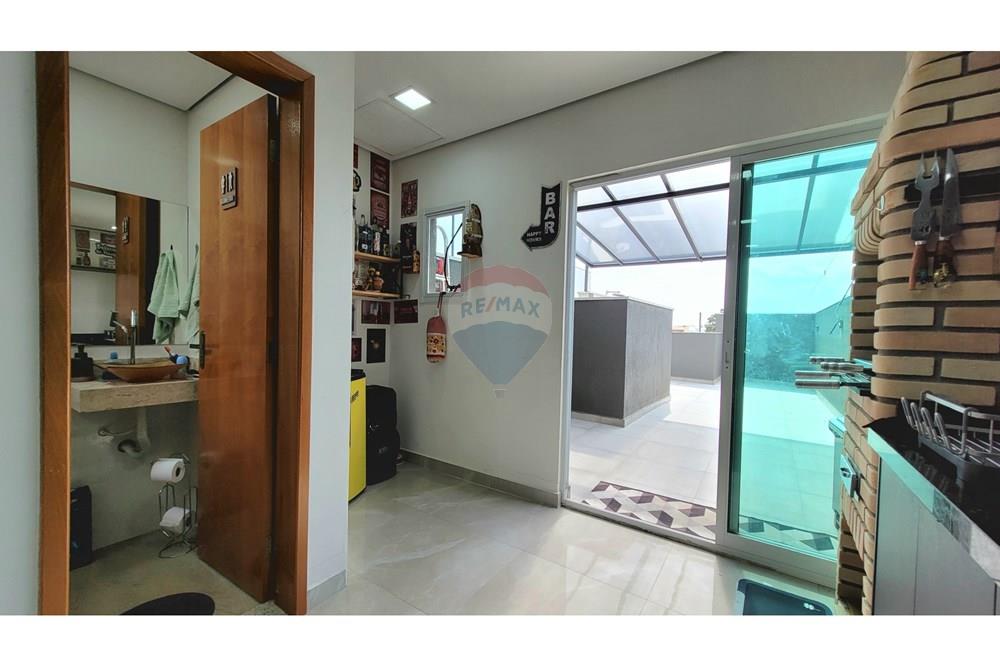 Casa - Venda - Santo André , São Paulo - Área Gourmet Churrasqueira-Cozinha-Bar-Lavabo (10).jpg - 630331043-45