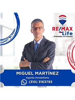 Agente Inmobiliario - Miguel Antonio Martínez Arevalo - RE/MAX Life