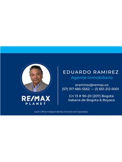 Agente Inmobiliario - Eduardo Ramirez - RE/MAX Planet