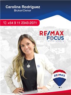 Bróker/Owner - Maria Carolina Rodriguez Gualdron - RE/MAX Focus