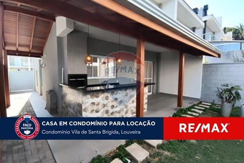 casa para locação em Louveira condomínio fechado