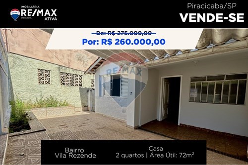 Venda-Casa-Vila Rezende , Piracicaba , São Paulo , 13405243-690781011-484