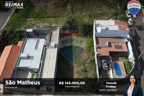 Venda-Terreno-Rua Olênio Francisco Sacconi , 30  - Jardim São Mateus , Piracicaba , São Paulo , 13409224-690781084-119