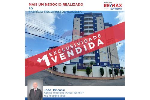For Sale-Condo/Apartment-Rua José de Paiva , 280  - Parque Fabrício , Nova Odessa , São Paulo , 13.380-180-690641009-126