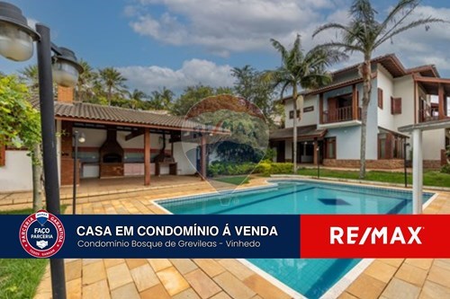 Venda-Casa de Condomínio-Alameda dos aguais , 52  - Bosques de Grevilea  - Bosque de Grevileas , Vinhedo , São Paulo , 13289180-690941020-99