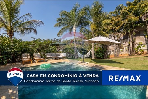 Venda-Casa de Condomínio-Rua França , 145  - Condomínio Terras de Santa Teresa , Vinhedo , São Paulo , 13288003-691091010-153
