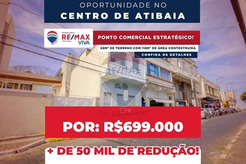 Venda-Ponto Comercial-Rua Jose Alvim , 84  - Centro , Atibaia , São Paulo , 12940750-690471102-27