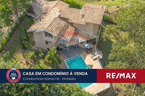 Venda-Casa de Condomínio-Alameda Araguari , 751  - Santa Fé  - Condomínio Santa Fé , Vinhedo , São Paulo , 13282596-690941055-140