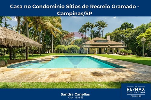 Venda-Casa de Condomínio-Sítios de Recreio Gramado , Campinas , São Paulo , 13101631-690131011-328