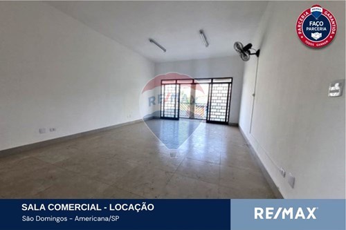Alugar-Cj. Comercial/ Sala-Rua Espanha , 26  - balãozinho São Domingos  - Jardim São Domingos , Americana , São Paulo , 13471613-690231011-100