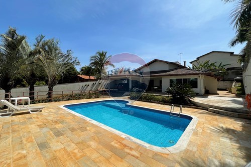 Venda-Casa de Condomínio-Avenida Jabaru , 570  - após o lago central do condomínio  - Condomínio Vista Alegre , Vinhedo , São Paulo , 13285-106-690491062-158