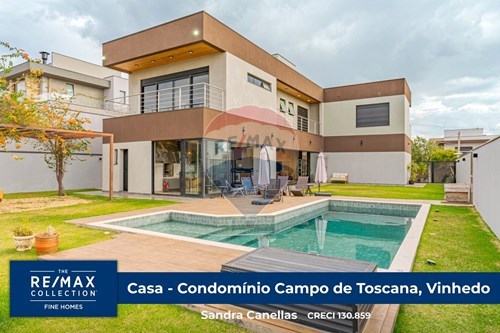 Venda-Casa de Condomínio-Rua Grosseto , 355  - Condomínio Campo de Toscana , Vinhedo , São Paulo , 13281006-690131011-349