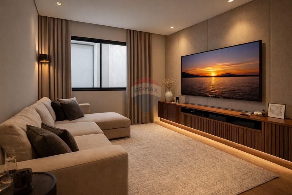 Casa de Condomínio - Venda - Vinhedo , São Paulo - Sala de cinema moderna e aconchegante.jpg - 690851011-447