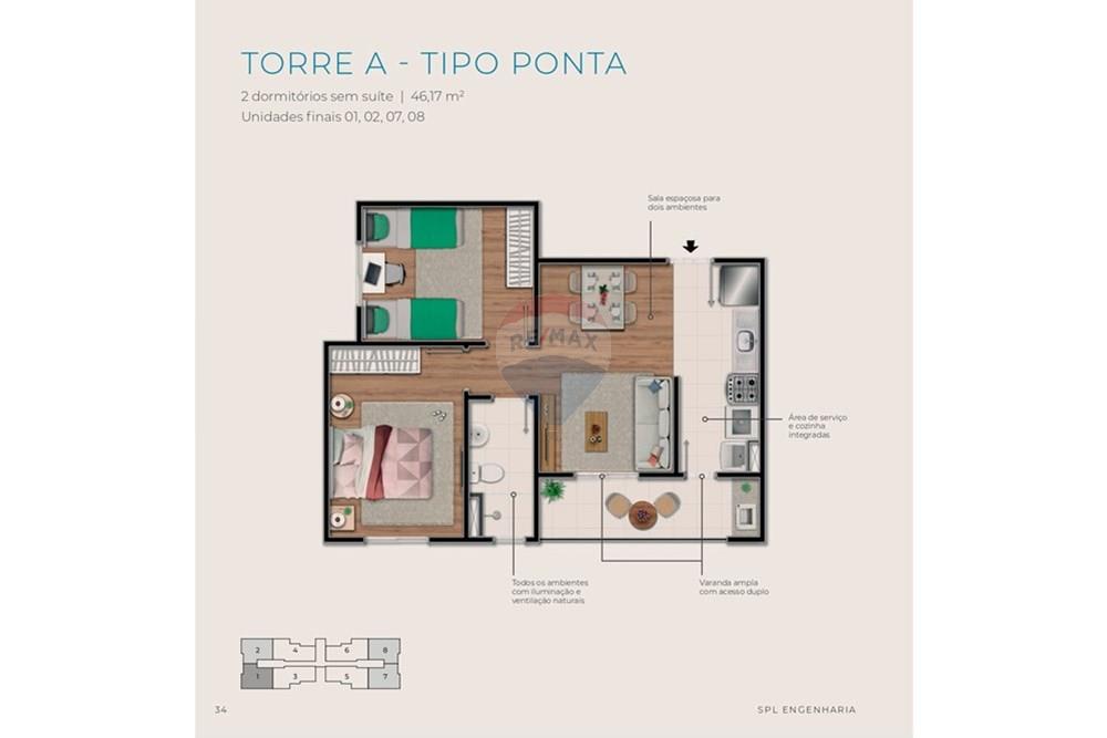 Apartamento - Venda - Jaguariúna , São Paulo - torre a ponta 47.jpg - 690671066-32