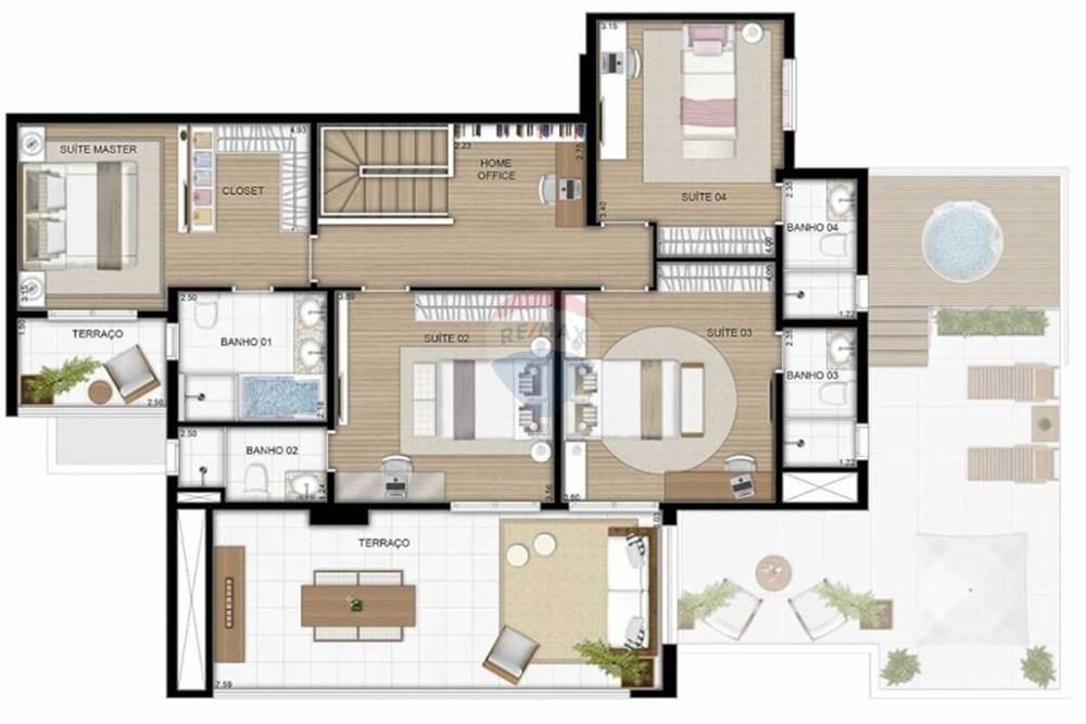 Cobertura - Venda - Jundiaí , São Paulo - planta-cobertura-287m2-superior-altavista-prestige-e1569431204102-1024x668-1.jpg - 690791192-21