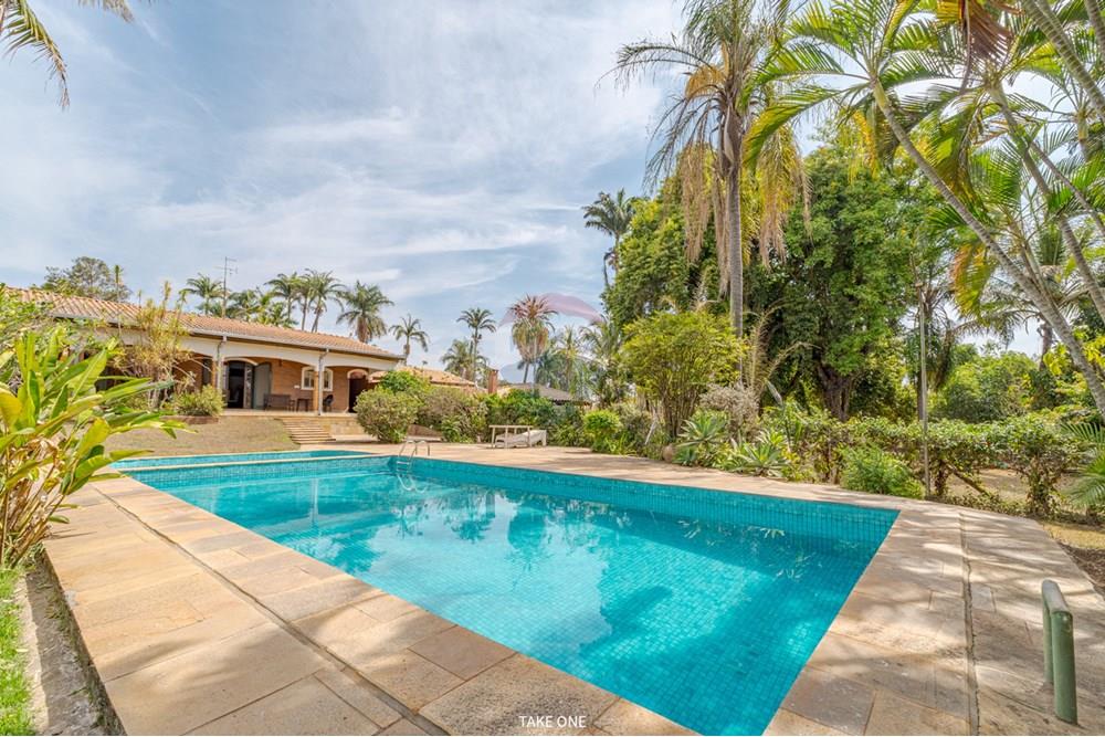 Casa - Venda - Americana , São Paulo - Casa à venda na Praia dos Namorados em Americana com acesso à represa, casa de barcos, piscina,  (39).jpg - Piscina - 690231077-36