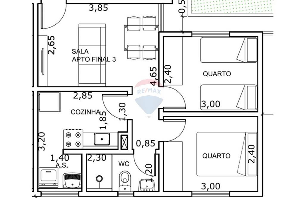 Apartamento - Venda - Mogi Guaçu , São Paulo - Planta Apto.jpeg - 690521177-3