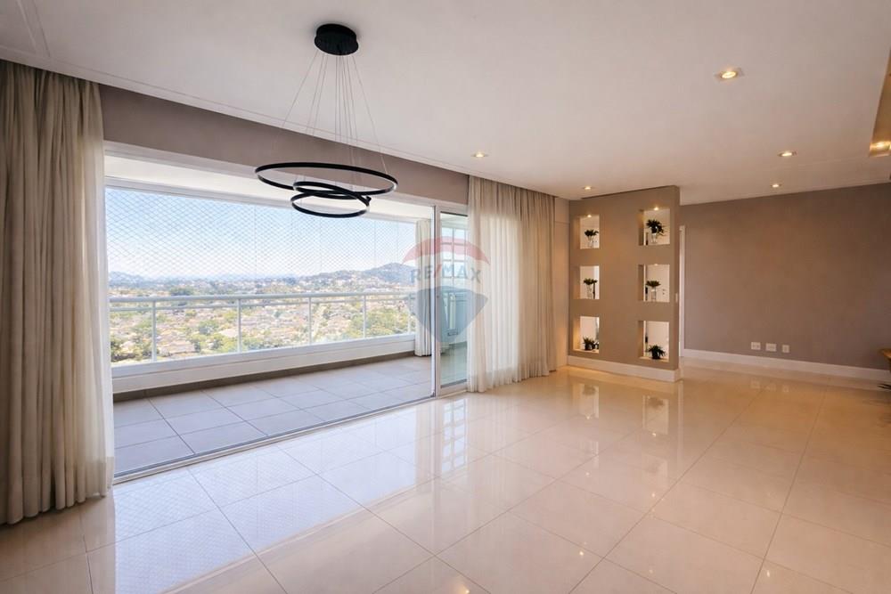 Apartamento - Alugar - Barueri , São Paulo - Sala moderna com vista panorâmica.jpg - Sala - 691141013-111