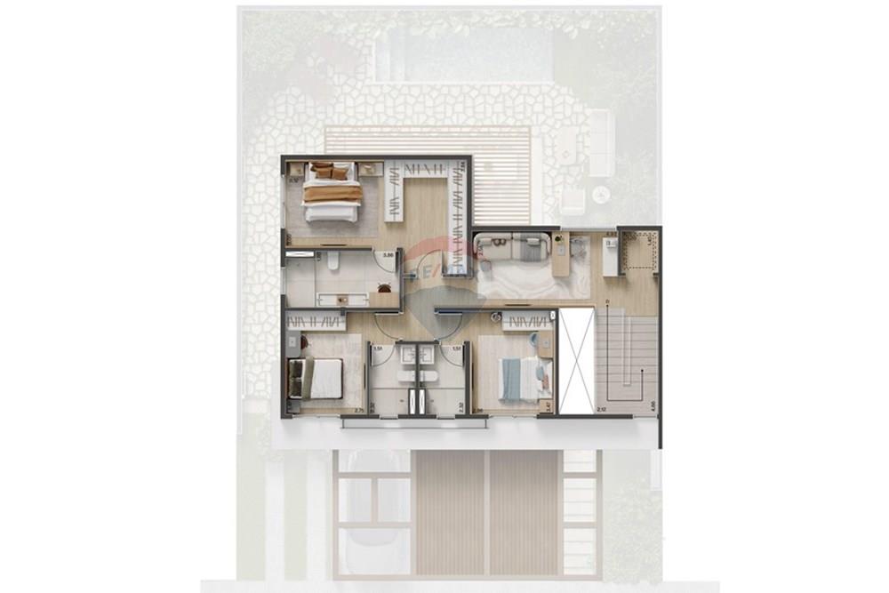 Casa de Condomínio - Venda - Campinas , São Paulo - PLANTA-SUPERIOR 3 SUITES PETRA.jpg - 690681170-1