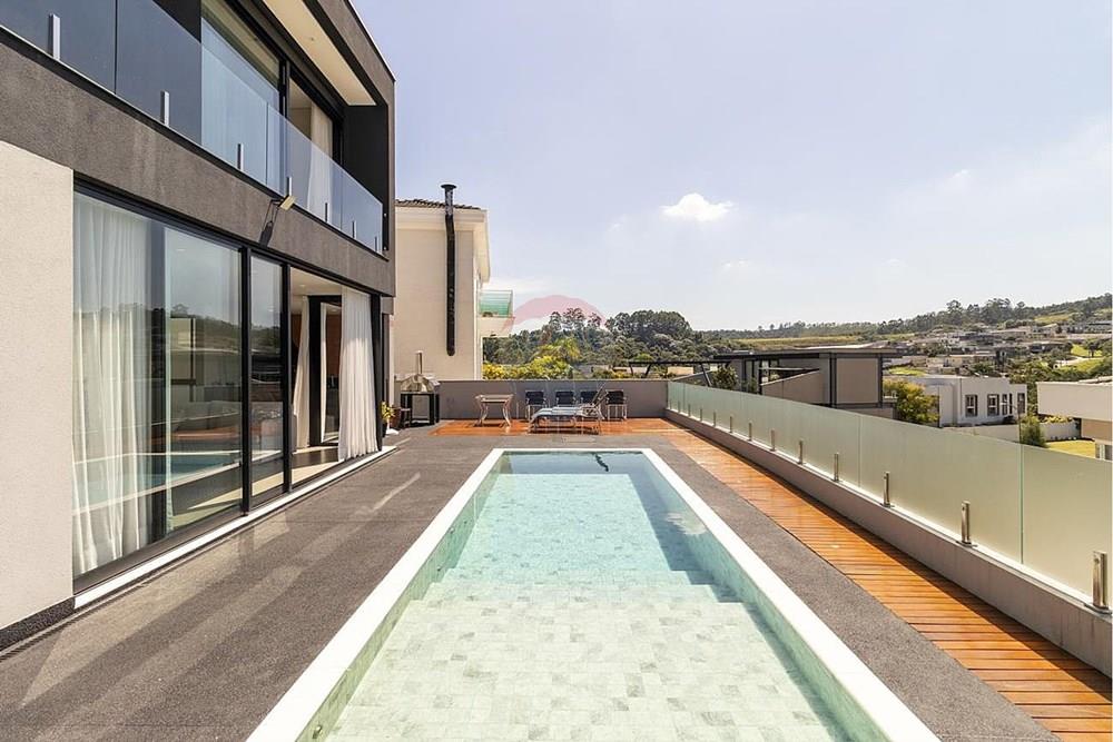 Casa de Condomínio - Alugar - Santana de Parnaíba , São Paulo - piscina f.jpeg - 691021016-60