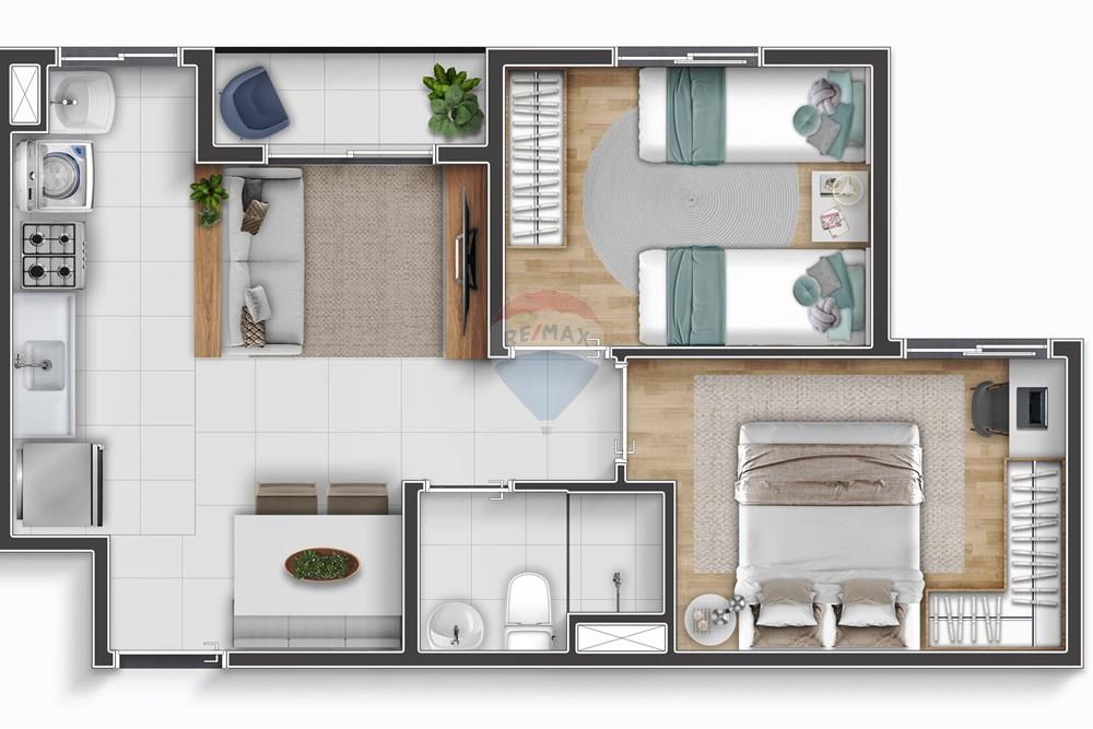 Apartamento - Venda - Hortolândia , São Paulo - HORTOLANDIA_ PLANTA MEIO_HR.jpg - 690171013-32