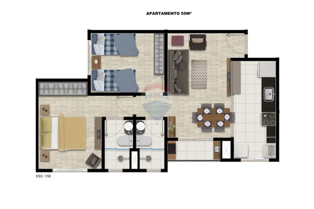 Apartamento - Venda - Santa Bárbara d'Oeste , São Paulo - 10294f05-7074-4cea-8551-2cf2792caefd.jpg - 690231111-2