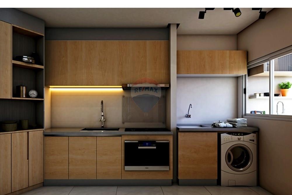 Apartamento - Venda - Praia Grande , São Paulo - 40-AP Tipo 3_Cozinha_ang2_Res Araucaria_Arcoirismar_edit.jpg - 690541227-413