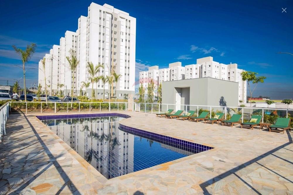 Apartamento - Alugar - Santa Bárbara d'Oeste , São Paulo - Piscina e torres.jpeg - 691071044-6