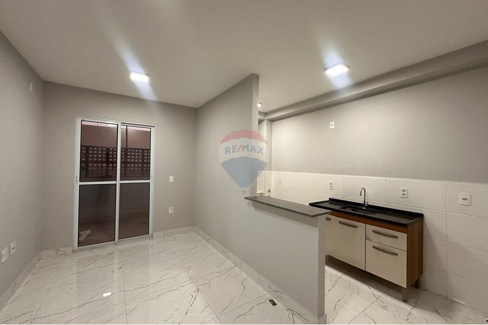 Apartamento - Alugar - Rio Claro , São Paulo - SALA DE ESTAR E COZINHA.jpeg - Sala de estar - 690811002-110